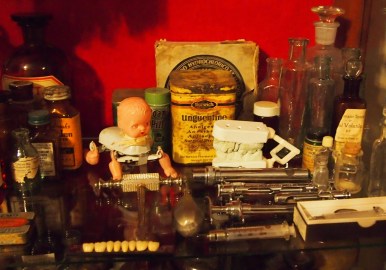 A portion of the cabinet at my home