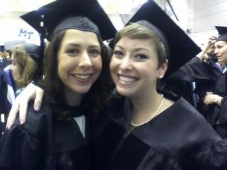 The Drs Katie and Katie on Graduation Day