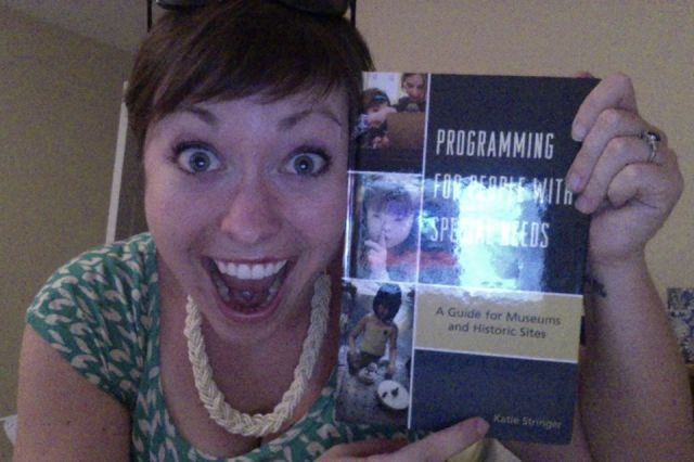 That's my name! On the front of my book!